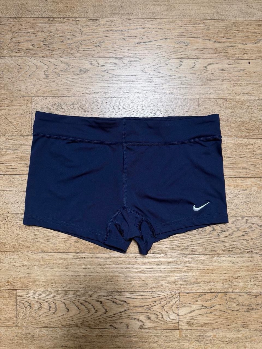 Nike Women's Navy Athletic Swim Shorts